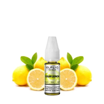 Elfliq by Elf Bar - Sour Lemon Nic Salt 10ml 10mg/20mg
