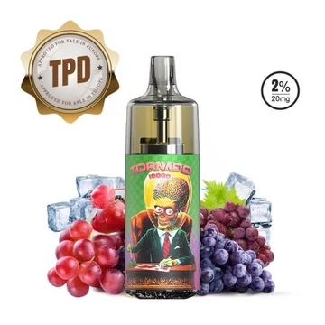 Tornado 10000 TPD Europe Grape Ice 20mg