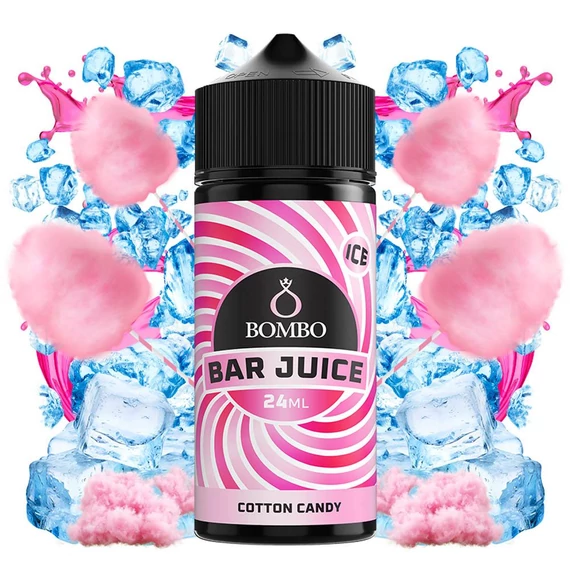 Bombo Bar Juice Cotton Candy 24ml/120ml Longfill