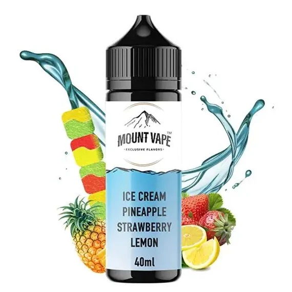 MOUNT VAPE FAGYLALT ANANÁSZ EPER CITROM 40/120 ML LONGFILL AROMA