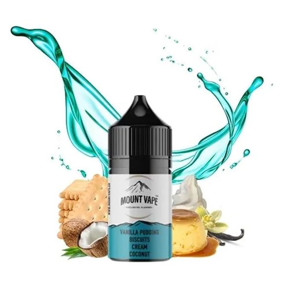 MOUNT VAPE VANÍLIÁS PUDING KEKSZ KÓKUSZ 10/30 ML LONGFILL AROMA