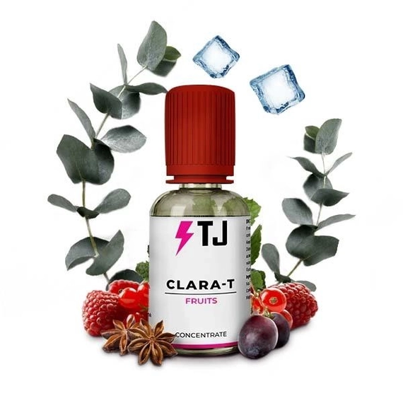 T - Juice - Clara-T piros bogyós ánizs 30ml aroma koncentrátum
