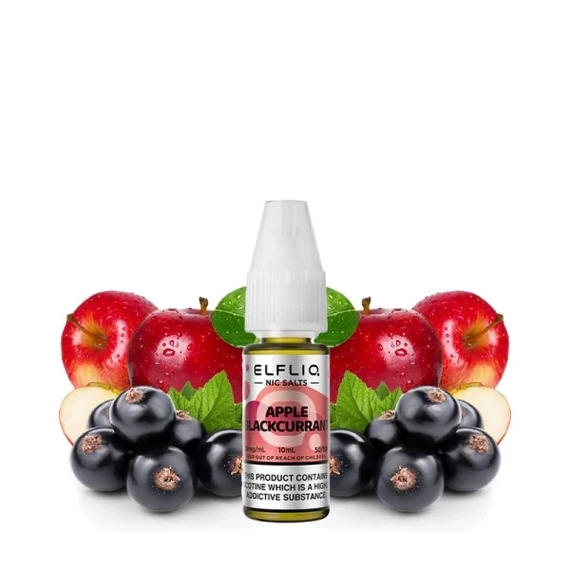 Elfliq by Elf Bar - Apple Blackcurrant Nic Salt 10ml 10mg/20mg