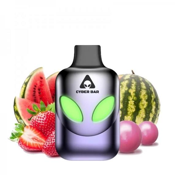 Cyber Bar - AL600 Strawberry Watermelon Bubblegum 20mg