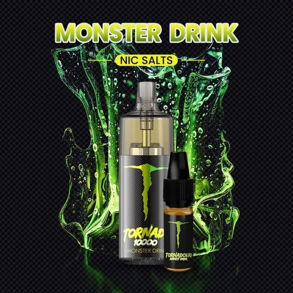 Tornado 10000 TPD Europe Monster Drink 10/20mg