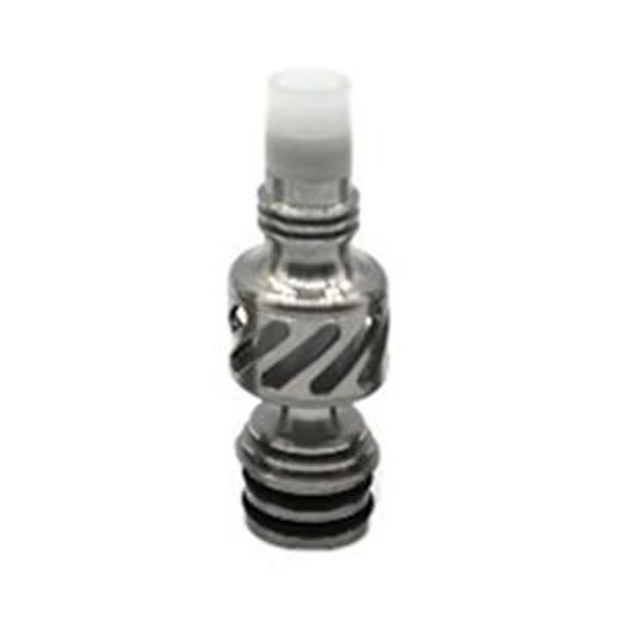 510 Acél drip tip  -Sea Silver-