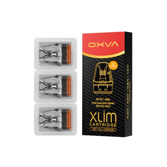 Oxva SS Stainless Steel Anti-Burn POD 0.6/0.8/1.2 Ohm 1db